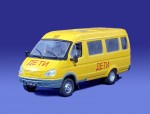 ГАЗ 322121 «Газель» школьный автобус, «Автомобиль на службе» вып. №26
