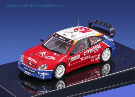 Citroen XSARA WRC 2004 winner of Rally Monte Carlo, S.Loeb - D.Elena
