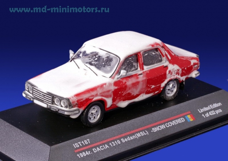 Dacia 1310 Sedan 1984 Snow Covered