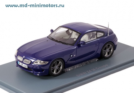 BMW Z4 M Coupe 2009 (blue)