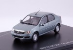 Renault Logan 2008 (silver blue)