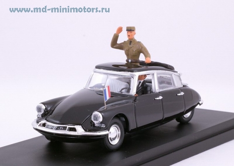Citroen DS 19 Cabrio General de Gaulle 1959
