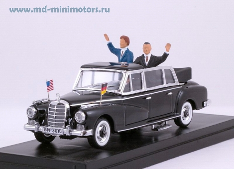 Mercedes 300L 1963 Adenauer - Kennedy