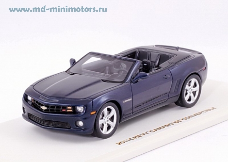 Chevrolet Camaro SS Convertible 2011 (Imperial blue)