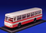 Автобус ЛиАЗ 677 (бело-красный)