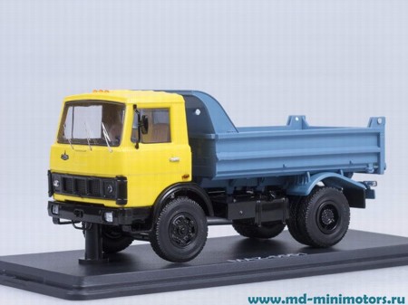 МАЗ 5551 самосвал ранний (жёлто-синий)