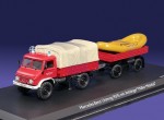 Mercedes-Benz Unimog 404S «Freiwillige Feuerwehr Gaggenau» mit Anhanger «Muller Mitteltal»