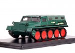 Гусеничный транспортёр-снегоболотоход (ГТ-С) с тентом 1954 (сине-зеленый)