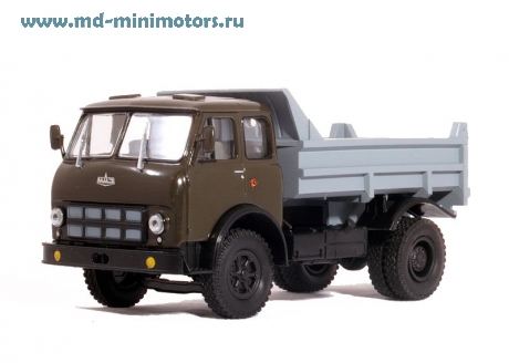 МАЗ 503А самосвал (зелено-серый)