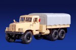 КрАЗ 255Б1 бортовой с тентом 1969 (песочный)