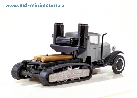 ГАЗ-60 (НАТИ) Грузовик полугусеничный газогенераторный